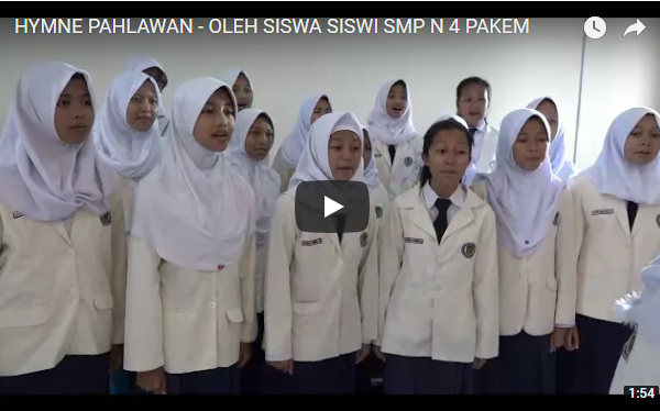HYMNE PAHLAWAN – OLEH SISWA SISWI SMP N 4 PAKEM HYMNE PAHLAWAN – OLEH SISWA SISWI SMP N 4 PAKEM