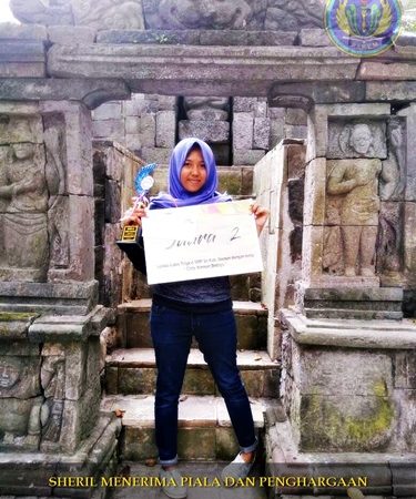SHERIL NADHIRA RAHADIAN  JUARAI LOMBA LUKIS DINAS KEBUDAYAAN