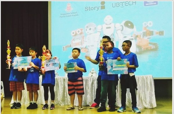 TIM PRADNYASIWI MERAIH JUARA 1 LOMBA ROBOT UBTECH COMPETITION TINGKAT NASIONAL