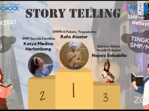 STORYTELLER SMPN 4 PAKEM JUARA 1 NASIONAL