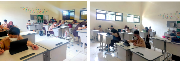 ASESMEN LITERASI NUMERASI (ALN)  BERBASIS IPAD  BERJALAN LANCAR