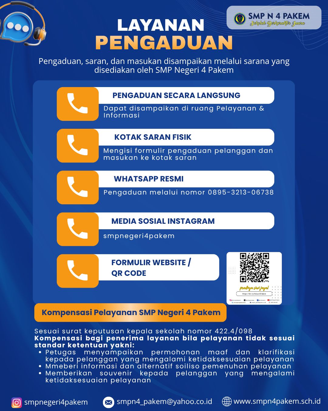 PENYAMPAIAN ADUAN LAYANAN