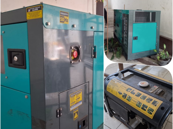 Genset 40KVA  dan Genset 2,5KVA