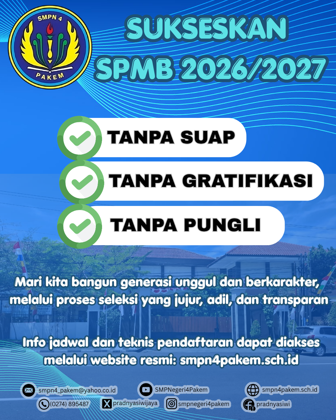 SISTEM PENERIMAAN SISWA BARU (SPMB) TAHUN AJARAN 2026/2027