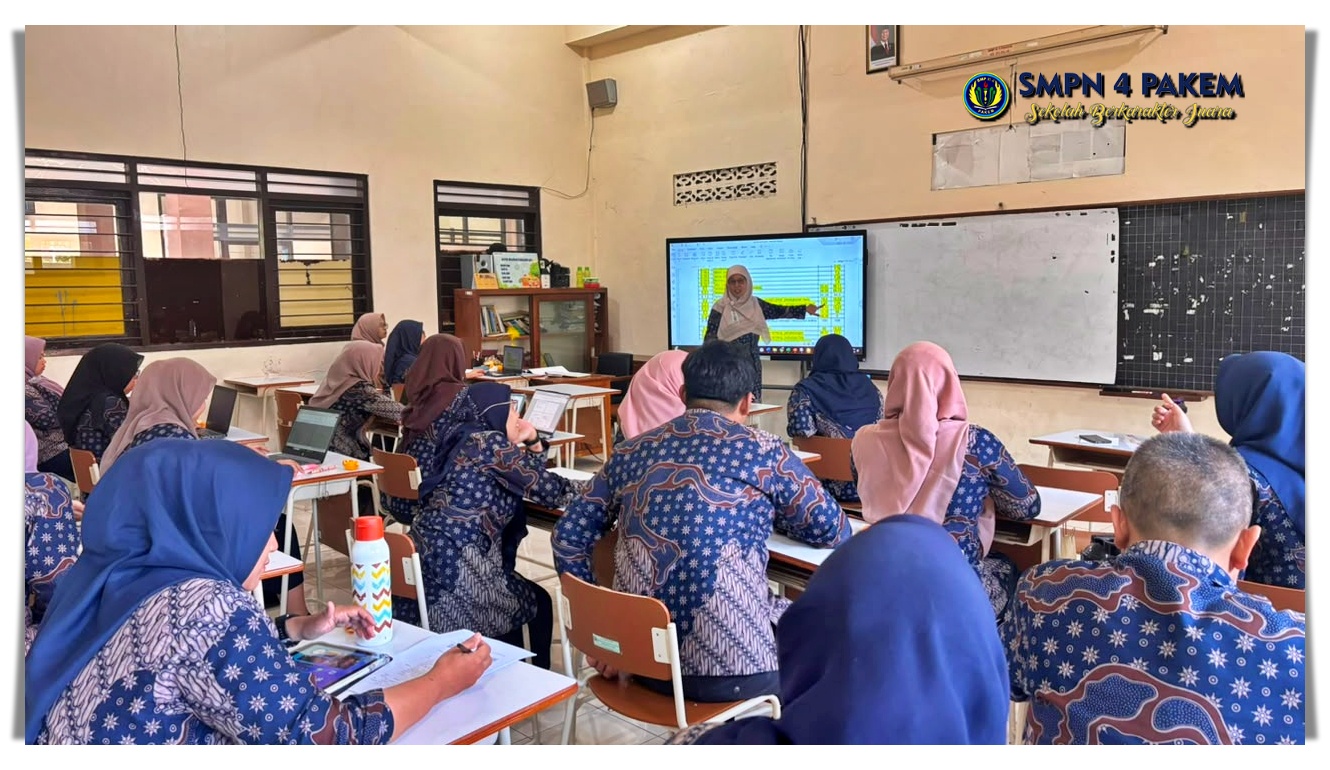BUKAN SEKADAR RUTINITAS: LEWAT WORKSHOP TAHUNAN, SMP NEGERI 4 PAKEM BIDIK LONJAKAN MUTU DAN STRATEGI PENERAPAN STEAM MENUJU TKA 2027