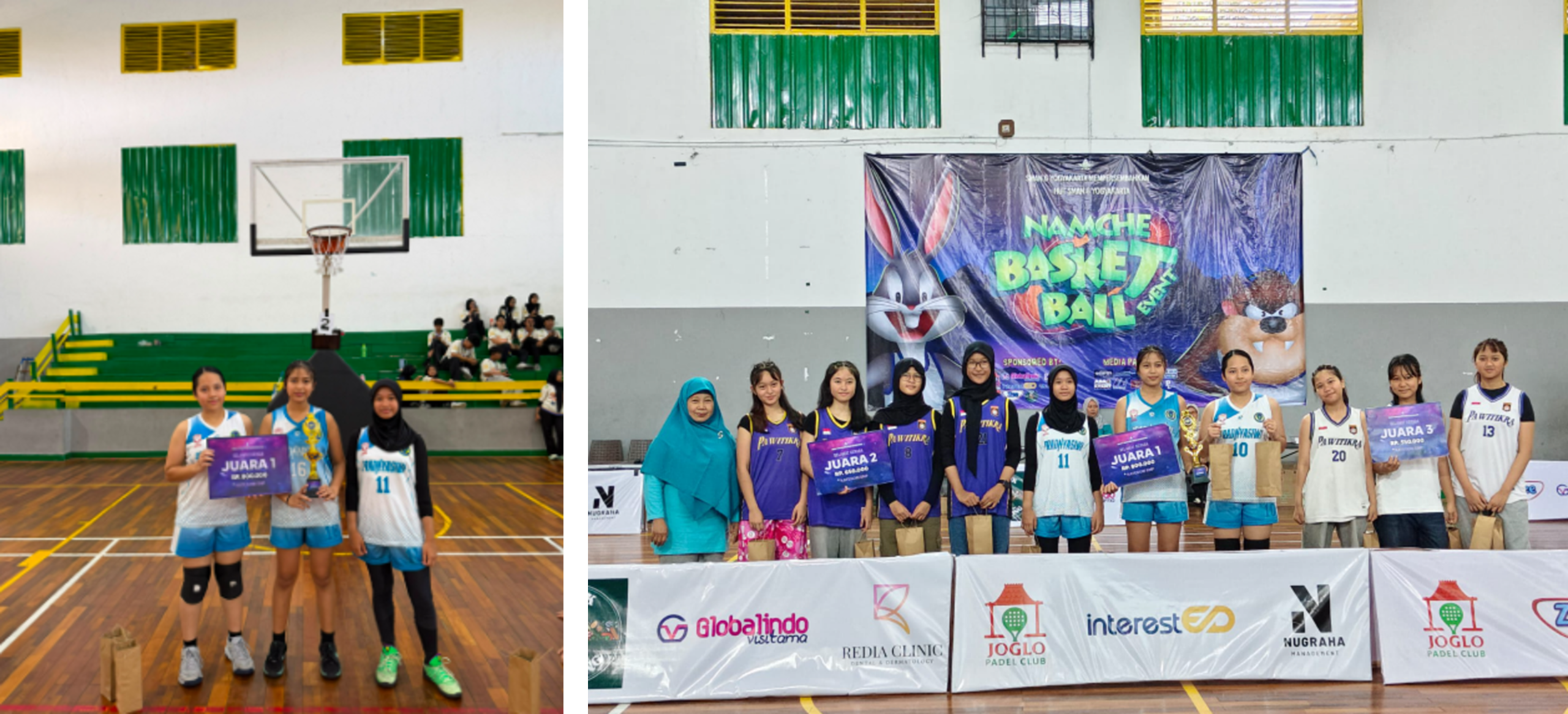 SRIKANDI PRADNYA SIWI JUARA! TIM BASKET 3X3 PUTRI SMPN 4 PAKEM KAMPIUN NAMCHE BASKETBALL EVENT 2026