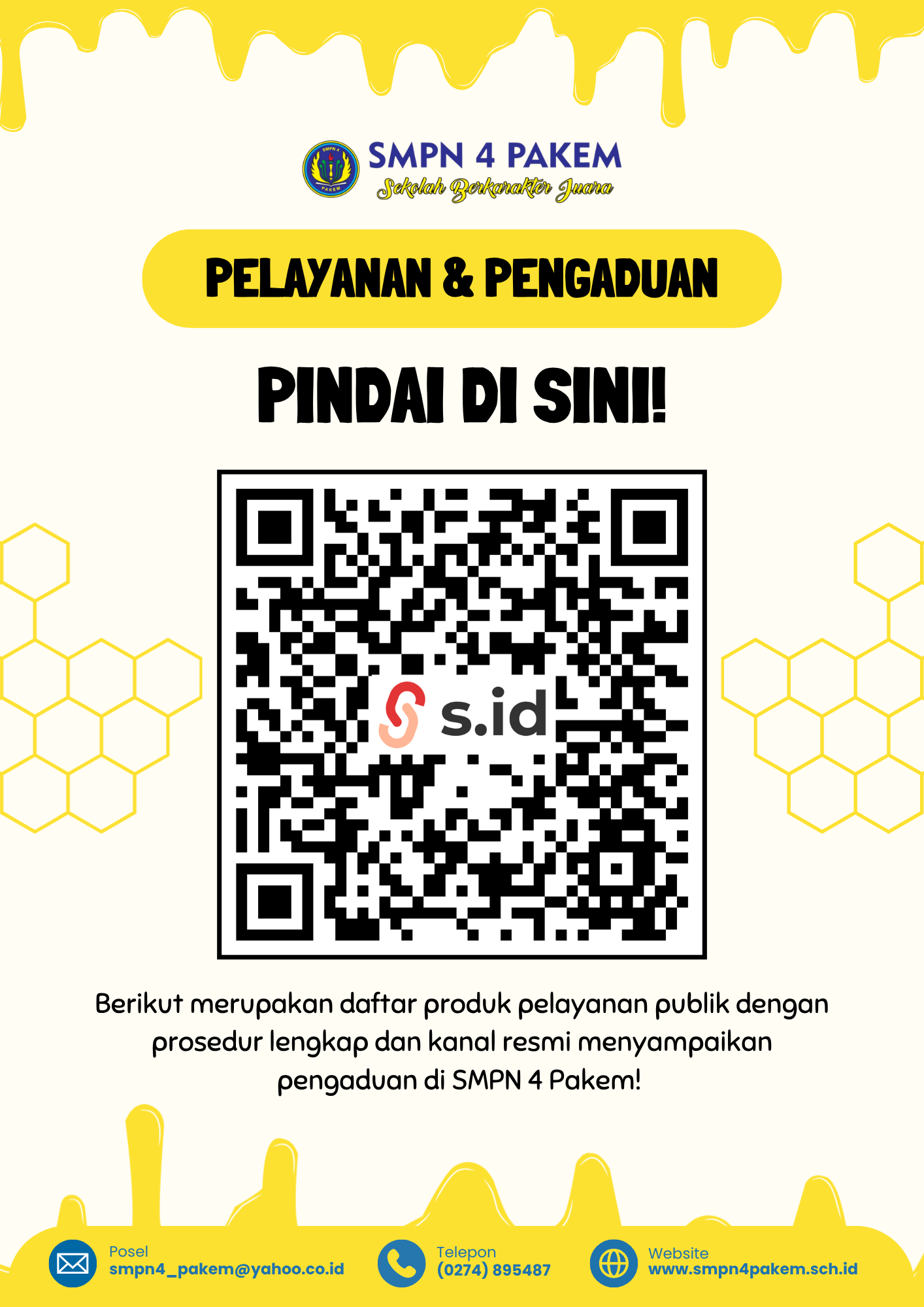 PENYAMPAIAN LAYANAN & ADUAN